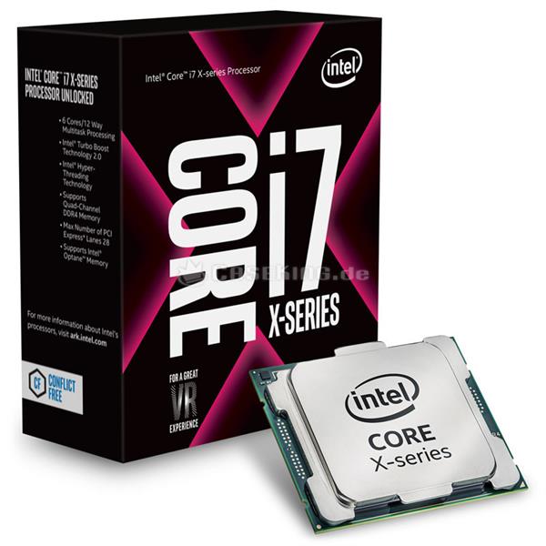 Intel&#174; Core™ i7-7800X X-series Processor (3.50 GHz, 8.25M Cache, up to 4.00) 618S